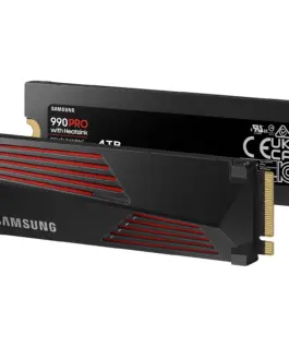 SSD диск SAMSUNG 990 PRO с Heatsink 4TB