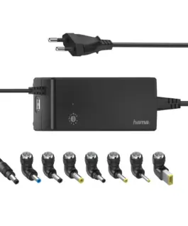 Alternative view of Универсално мрежово зарядно за лаптоп HAMA, изх. 12-22V, 90W, 200004