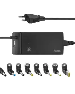 Alternative view of Универсално мрежово зарядно за лаптоп HAMA, изх. 12-22V, 90W, 200004
