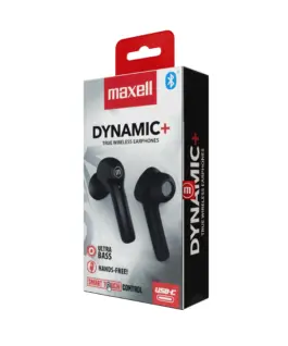 Alternative view of Блутут слушалки MAXELL Dynamic, Докинг кутийка, True Wireless, Черни