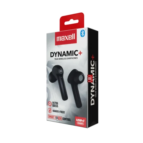 Alternative view of Блутут слушалки MAXELL Dynamic, Докинг кутийка, True Wireless, Черни