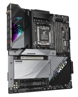Alternative view of Дънна платка GIGABYTE X670E AORUS Master Socket AM5