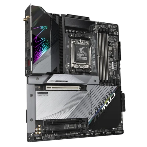 Alternative view of Дънна платка GIGABYTE X670E AORUS Master Socket AM5