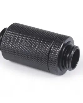 D-Plug Alphacool ES 31.5mm G1/4 AG auf G1/4 AG Черен мат