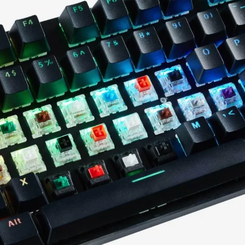 Alternative view of Геймърска механична клавиатура основа Glorious RGB GMMK TKL, ISO Layout