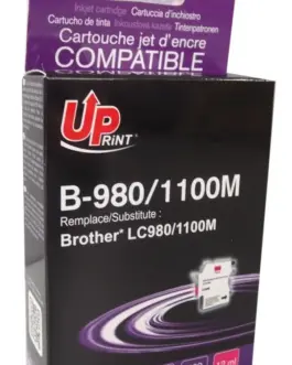 Мастилница UPRINT LC980/1100 BROTHER, Magenta