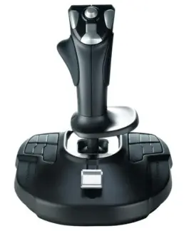 Жичен джойстик  авиосимулатор Thrustmaster T-16000M  за PC Черен