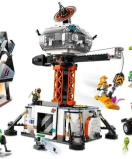 Alternative view of LEGO City - Space Base and Rocket Launchpad - 60434