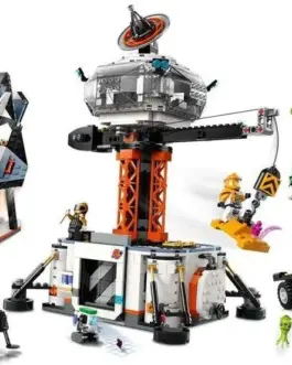 Alternative view of LEGO City - Space Base and Rocket Launchpad - 60434