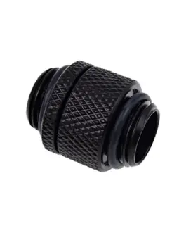 Адаптер съединител с вътрешна резба Alphacool Въртящ се G1/4 Черен