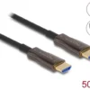 Оптичен кабел Delock HDMI 8K 60Hz 48Gbps 50 m