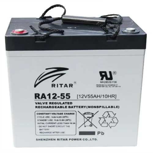 Оловна батерия RITAR (EV12-55) AGM 12V 55Ah За електрически