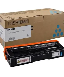 Тонер касета Ricoh SPC252E, 4000 копия, 407532, Cyan