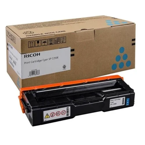 Тонер касета Ricoh SPC252E, 4000 копия, 407532, Cyan