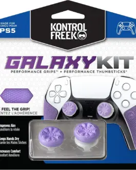 Alternative view of Аксесоар Kontrolfreek Performance Kit Galaxy PS5 с включени сменяеми бутони и грипове за DualSense