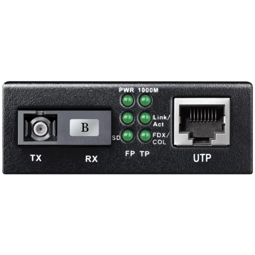 Alternative view of Медиен конвертор Cudy MC100GSB-20B, SC fiber port, RJ-45, 20 km