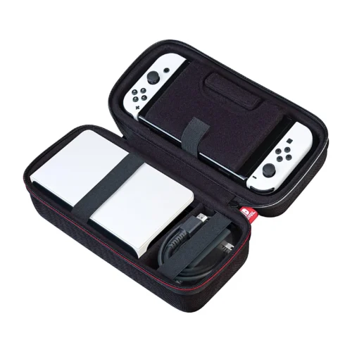 Alternative view of Чанта за гейминг конзола Nacon Bigben Nintendo Switch OLED, Черно - NNS4000