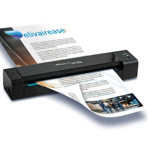 Alternative view of Двустранен преносим скенер IRIS IRIScan Anywhere 6 Wifi Duplex, A4, USB-C, Черен