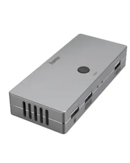 Alternative view of KVM превключвател Hama Connect2Switch, 4-портов, USB, HDMI, Вкл. кабели
