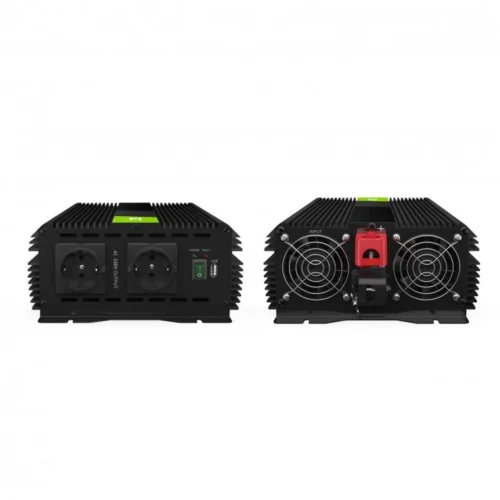 Alternative view of Инвертор PRO GREEN CELL, 12/220V, DC/AC, 3000W/6000W, Модифицирана синусоида
