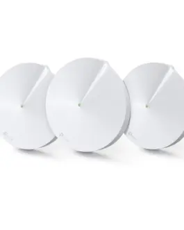 Alternative view of Безжичен рутер TP-Link Deco M5, AC1300, 2.4/5 GHz, 400 -  867 Mbps, Gigabit, (3-pack)