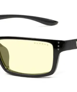 Компютърни очила GUNNAR Riot Onyx Amber Черен