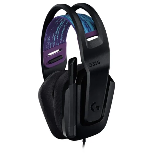 Alternative view of Геймърски слушалки Logitech G335, Микрофон, Черни