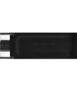 USB памет KINGSTON DataTraveler 70 64GBUSB-C 3.2 Gen 1 Черна