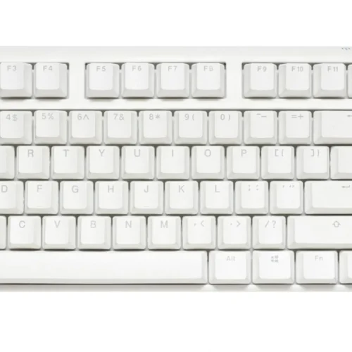 Alternative view of Геймърскa механична клавиатура Ducky One 3 Pure White TKL Hotswap Cherry MX Silent Red, RGB, PBT Keycaps