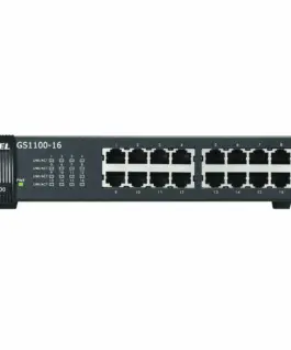 Alternative view of Суич ZYXEL GS1100-16, 16 портов, Gigabit, за монтиране в шкаф