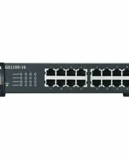 Alternative view of Суич ZYXEL GS1100-16, 16 портов, Gigabit, за монтиране в шкаф