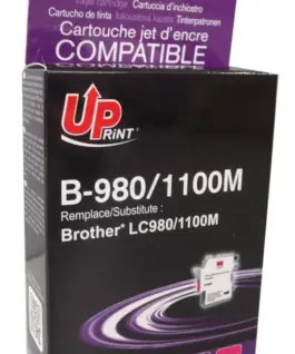 Мастилница INKTEC, Brother LC1100M/980M/67M/65M/61M/38M, Червен