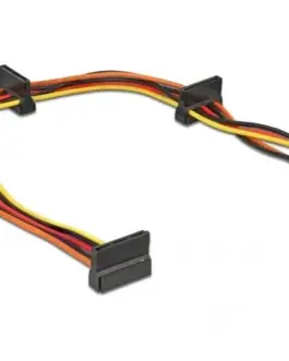 Кабел Delock Power SATA  > 4 x SATA 15 Pin 40cm