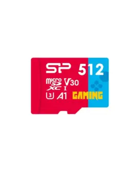 Карта памет Silicon Power Superior Gaming 512GBmicroSDHC/SDXC Class 10 A1 V30 UHS-I U3 SD