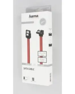 Alternative view of Интерфейсен кабел SATA III HAMA 200740, Конектор под 90°. 0.60 m