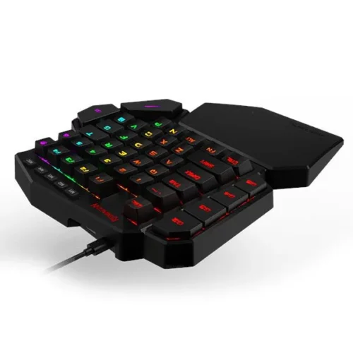 Alternative view of RGB механична геймърска клавиатура за една ръка Redragon Diti K585RGB Blue Switch