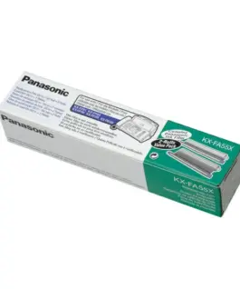 Alternative view of КОМПЛЕКТ 2 ТЕРМОТРАНСФЕРНИ ЛЕНТИ ЗА PANASONIC KX-FP 81/85/151/155/181/185 - 2 ROLLS -  2 pcs x 50 m - PN KX-FA55X (KXFA55X)