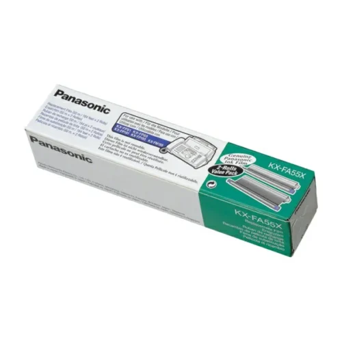 КОМПЛЕКТ 2 ТЕРМОТРАНСФЕРНИ ЛЕНТИ ЗА PANASONIC KX-FP 81/85/151/155/181/185 - 2 ROLLS -  2 pcs x 50 m - PN KX-FA55X