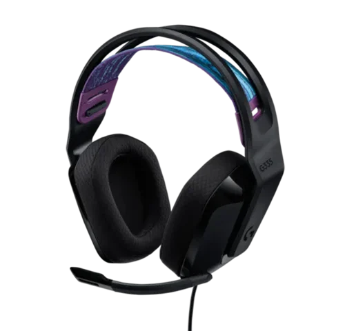 Геймърски слушалки с микрофон Logitech G335 981-000978 - черни