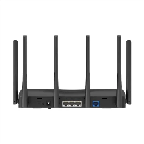 Alternative view of 2-лентов Wi-Fi 7 рутер Mercusys MR37BE