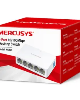 Alternative view of 5-портов настолен комутатор Mercusys MS105 10/100 Mbps