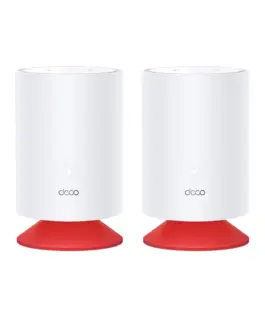 Безжична Wi-fi 6 Mesh система TP-Link Deco Voice X20(2-pack) AX1800 с вградена Alexa