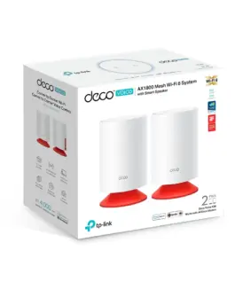 Alternative view of Безжична Wi-fi 6 Mesh система TP-Link Deco Voice X20(2-pack) AX1800 с вградена Alexa