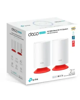 Alternative view of Безжична Wi-fi 6 Mesh система TP-Link Deco Voice X20(2-pack) AX1800 с вградена Alexa