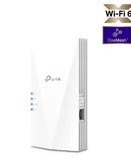 Удължител на обхват TP-Link RE700X AX3000 Wi-Fi 6 OneMesh 2-лентов