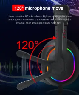 RGB Геймърски слушалки с микрофон Redragon Ares