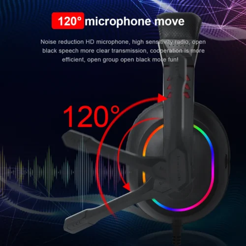 RGB Геймърски слушалки с микрофон Redragon Ares