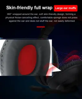 RGB Геймърски слушалки с микрофон Redragon Ares