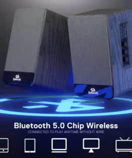 Alternative view of Тонколонки Redragon GS813 Mouthpiece - черни