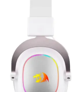 Alternative view of Геймърски слушалки Redragon H510W-RGB Zeus X RGB - бели